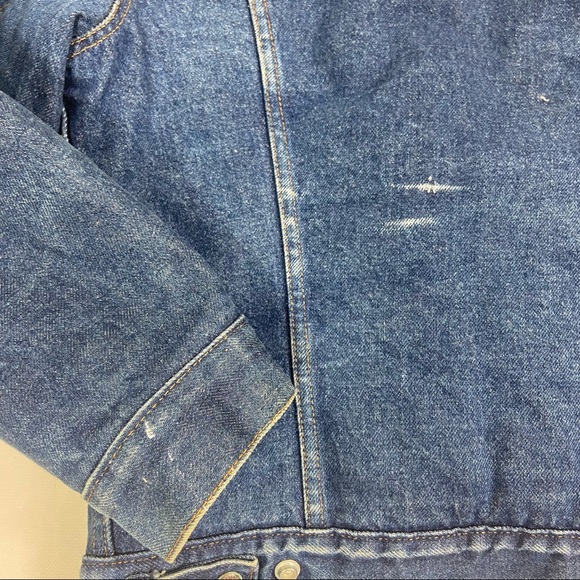 Levi’s vintage denim Jean Shearling jacket 40R - Picture 8 of 13